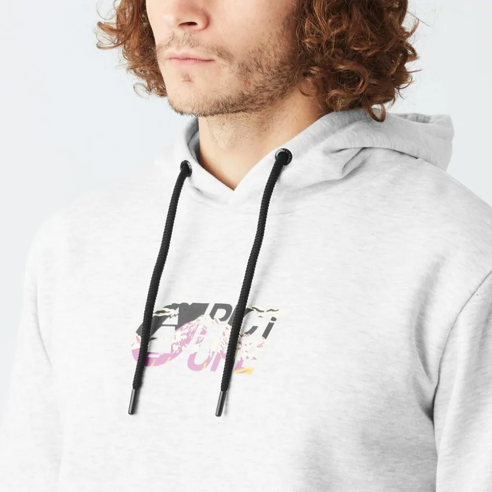 Felpa Picture Basement Camo Print Grey Melange