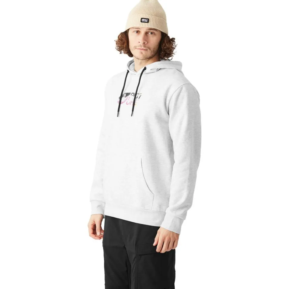 Felpa Picture Basement Camo Print Grey Melange