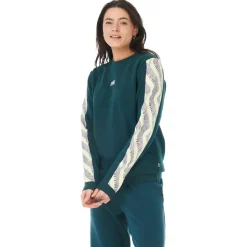 Felpa Picture Blayr Printed Crew Deep Water Birdiplum