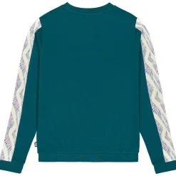 Felpa Picture Blayr Printed Crew Deep Water Birdiplum