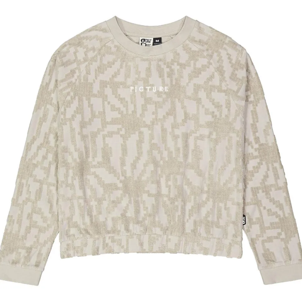 Felpa Picture Clady Crew Pure Cashemere Embossed