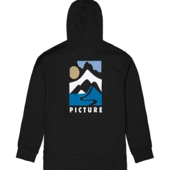 Felpa Picture Kenoma Zip Black