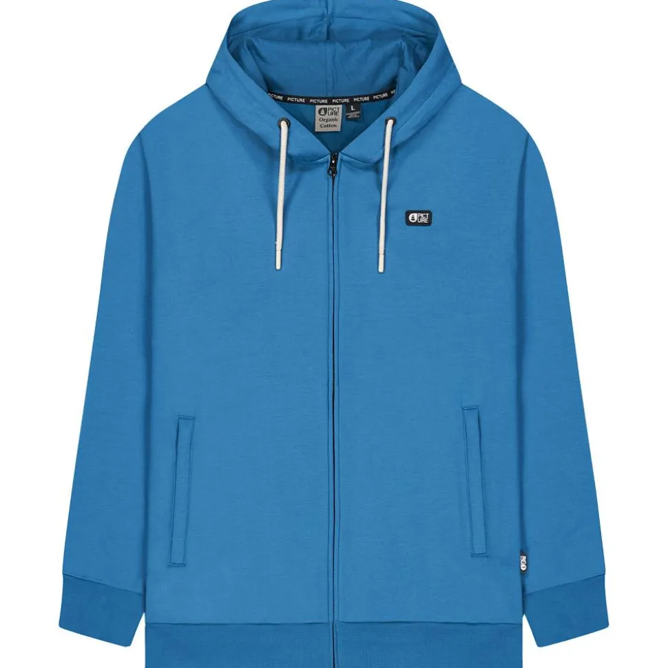 Felpa Picture Yorra Zip Serenity Blue