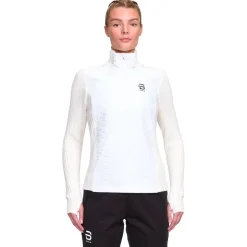 Felpa Sportswear Bjorn Daehlie Half Zip Comfy 2.0 Wmn Snow White