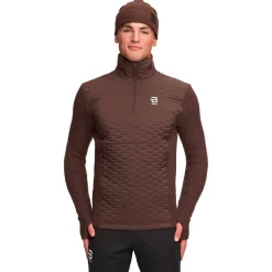 Felpa Sportswear Bjorn Daehlie Half Zip Comfy 2.0 Cappuccino