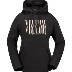 Felpa Volcom Essential Hoodie Women Black
