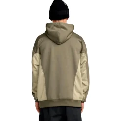 Felpa Volcom Vital Hydro Pull Over Military