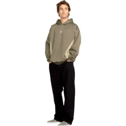 Felpa Volcom Vital Hydro Pull Over Military