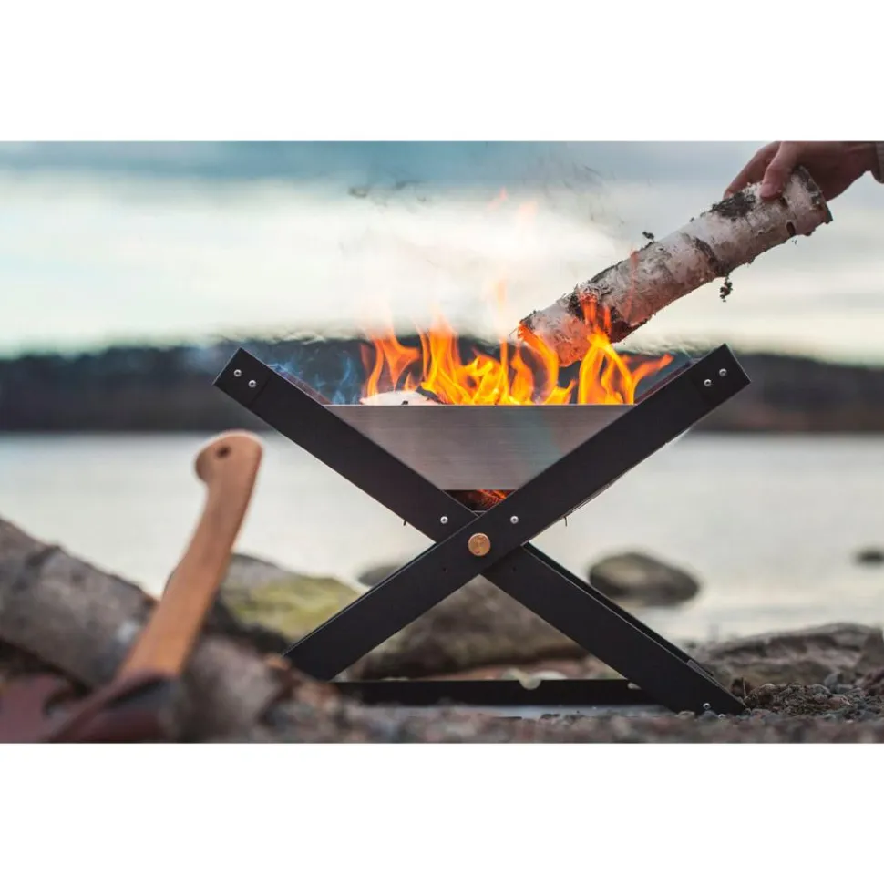 Fornelli Primus Kamoto Openfire Pit Black