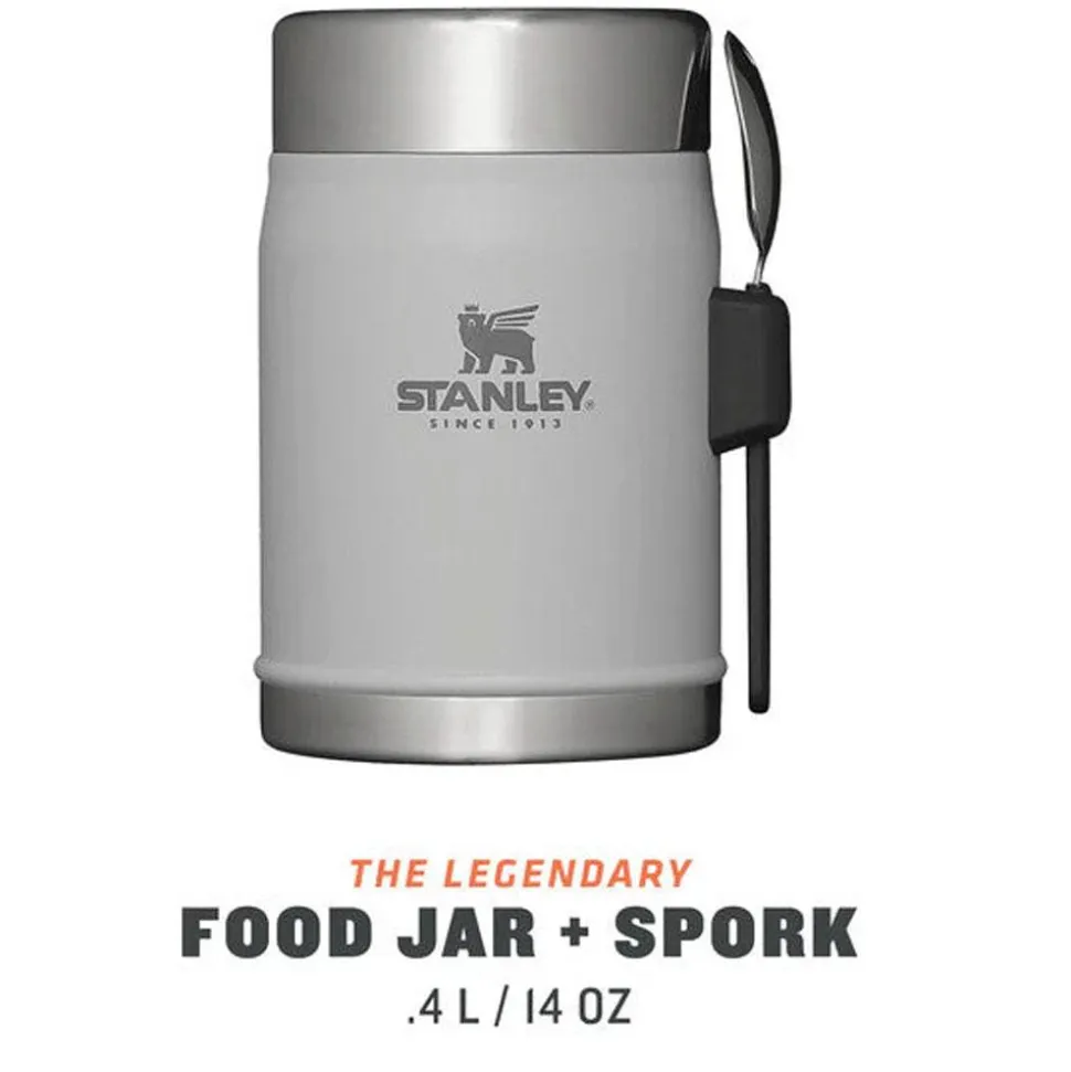 Gavette Stanley The Legendary Food Jar + Spork 0.4L Ash