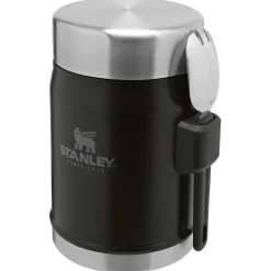 Gavette Stanley The Legendary Food Jar + Spork 0.4L Matte Black Pebble