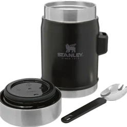 Gavette Stanley The Legendary Food Jar + Spork 0.4L Matte Black Pebble