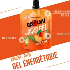 Gel energetici Baouw Gel Naturel Bio 85 g. Abricot Thym