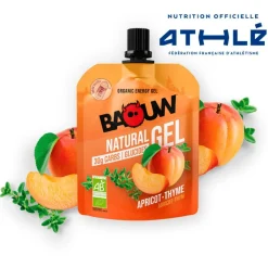 Gel energetici Baouw Gel Naturel Bio 85 g. Abricot Thym