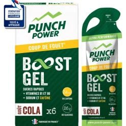 Gel energetici Punch Power Gel Boost Coup De Fouet 40 g Caféine Cola