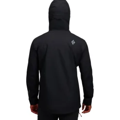 Giacca da alpinismo Black Diamond Strataline Stretch Shell Black