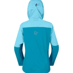 Giacca da alpinismo Norrona Falketind Dri1 Jacket W Brittany Blue Aqua Haze