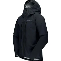 Giacca da alpinismo Norrona Trollveggen Gore-Tex Pro Light Jacket M's Caviar Black