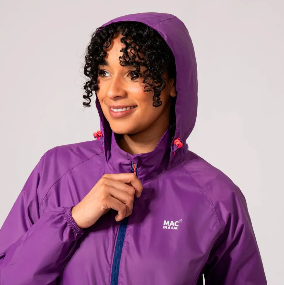 Giacca da pioggia MAC IN A SAC Mias Origin Purple