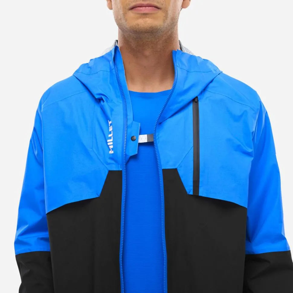Giacca da trail Millet Intense Pro 2,5L Jacket M Black Icon Blue