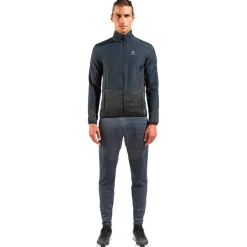 Giacca da trail Odlo Essential Insulator Hybrid Jkt Black