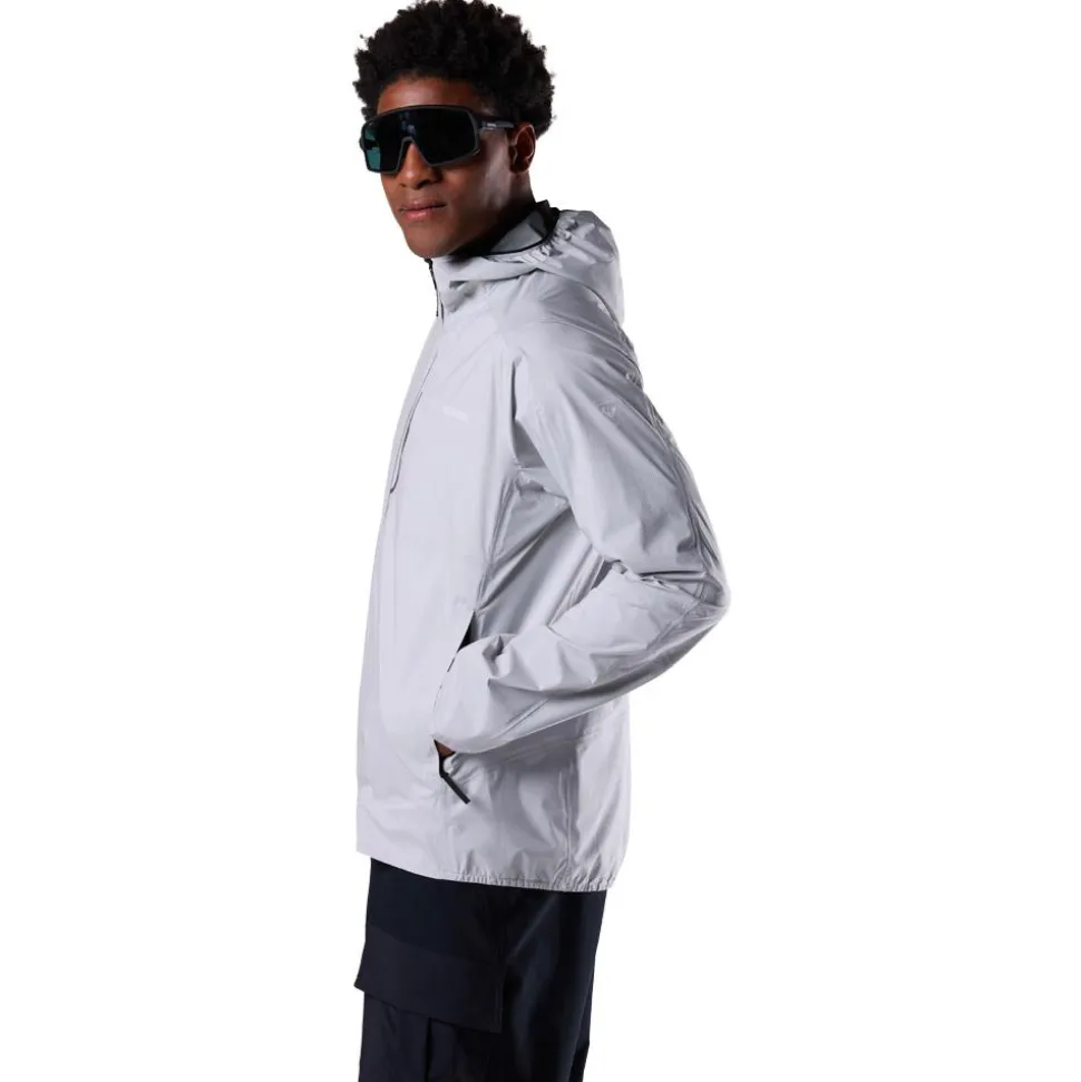 Giacca da trail Rossignol Rainproof 2.5L Light Grey
