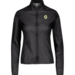 Giacca da trail Scott Jacket W's Rc Run Wb Black Yellow