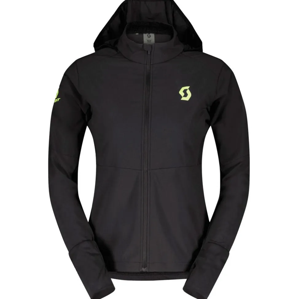 Giacca da trail Scott Jacket W's Rc Run Warm Black Yellow