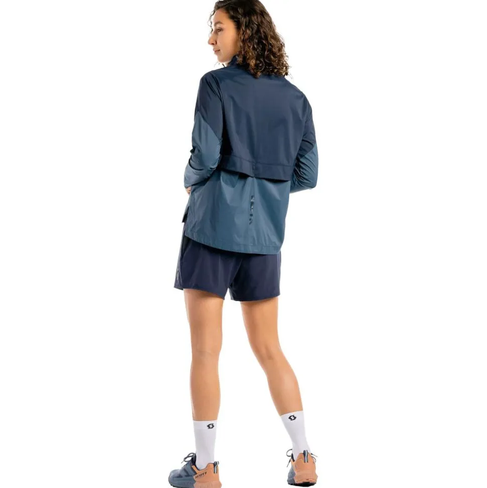 Giacca da trail Scott W's Endurance Anorak Windbreaker Dark Blue Metal Blue