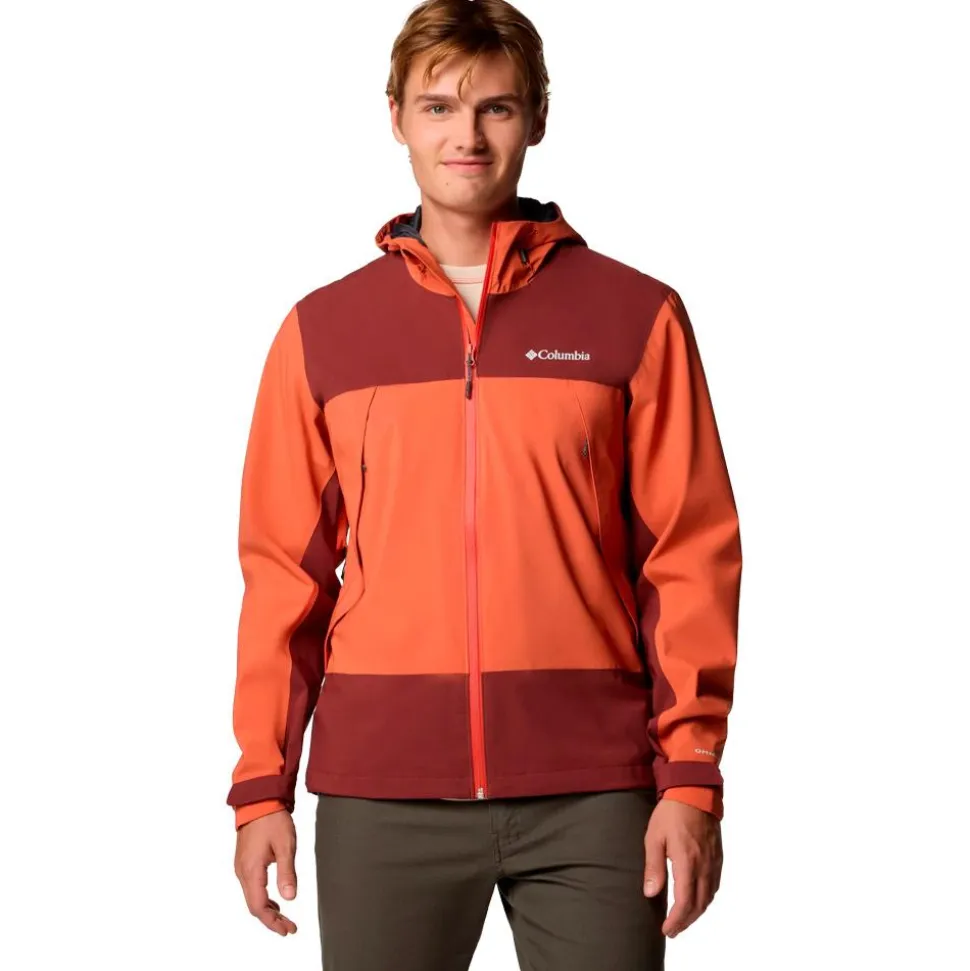 Giacca da trekking Columbia Boulder Falls Jacket Tuscan Spice