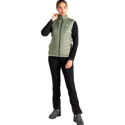 Giacca da trekking DARE2B Liven Gilet Olivine Green