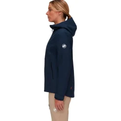 Giacca da trekking Mammut Alto Light Hardshell Hooded Jacket W Marine