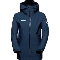 Giacca da trekking Mammut Alto Light Hardshell Hooded Jacket W Marine