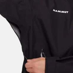 Giacca da trekking Mammut Alto Light Hardshell Hooded Jacket M Black