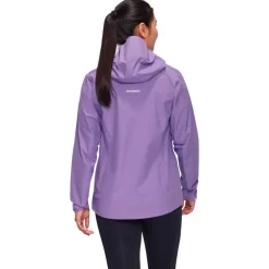 Giacca da trekking Mammut Alto Light Hardshell Hooded Jacket W Lavandin