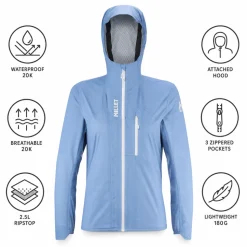 Giacca da trekking Millet Wanaka Light 2.5L Jacket W Coronet Blue