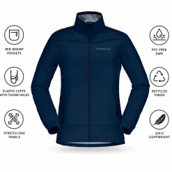 Giacca da trekking Norrona Women's Falketind Octa Indigo Night