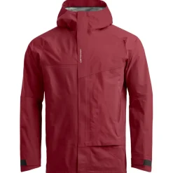 Giacca da trekking Ortovox Seceda 3L Jacket M Red Malbec
