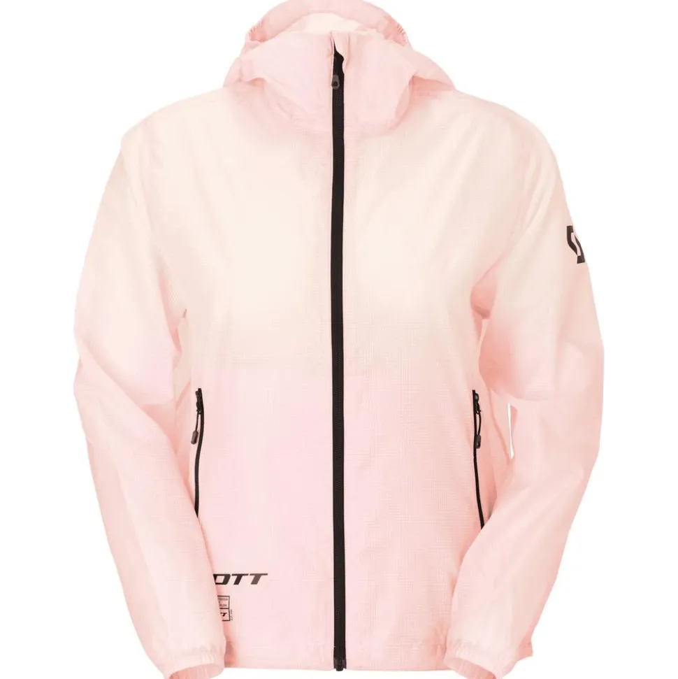 Giacca da trekking Scott W's Explorair Escape Lightweight Bliss Pink Cotton White