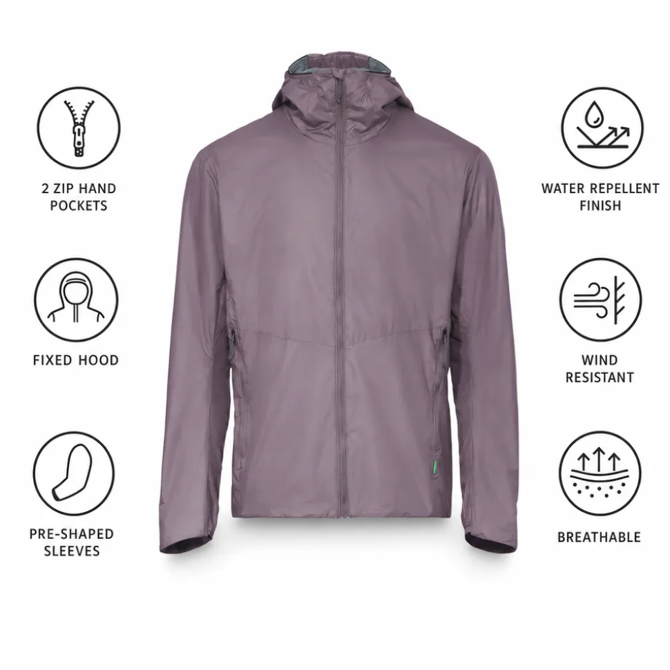 Giacca da trekking Vaude Men's Scopi Insulation Jacket Purple Ash