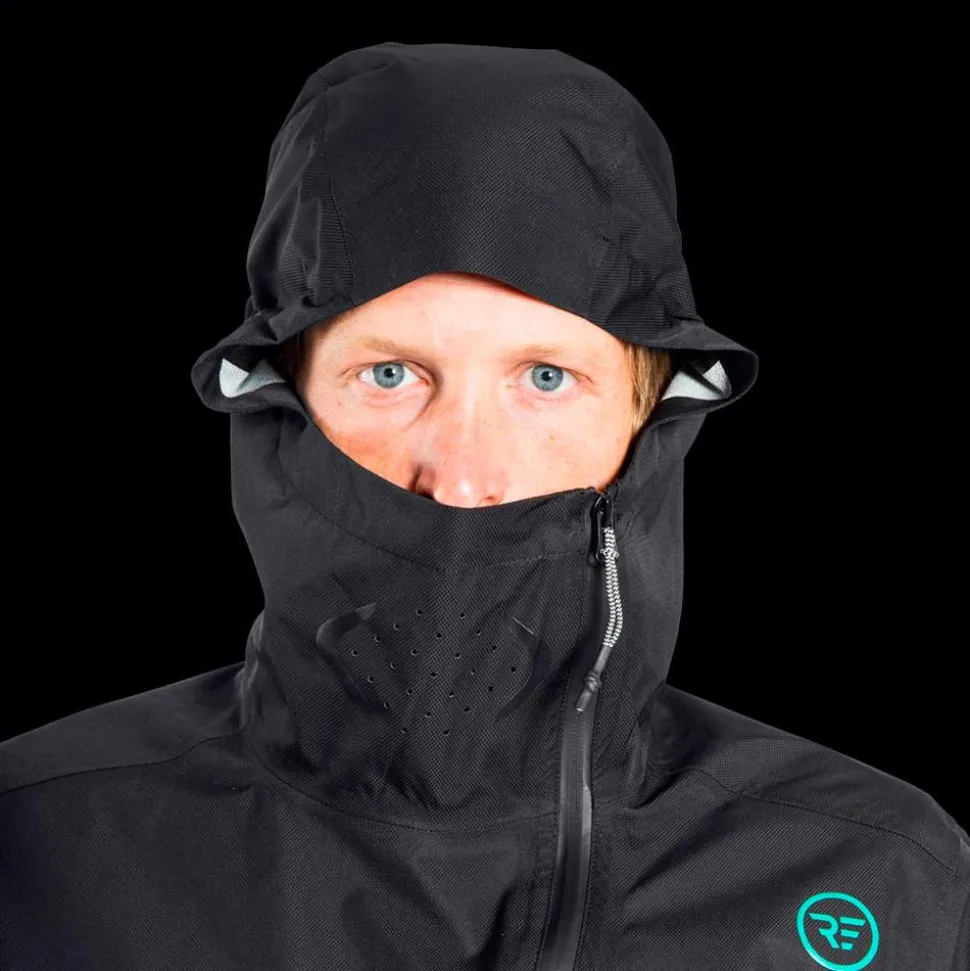 Giacca Ride Engine Compass Riding Windbreaker Black