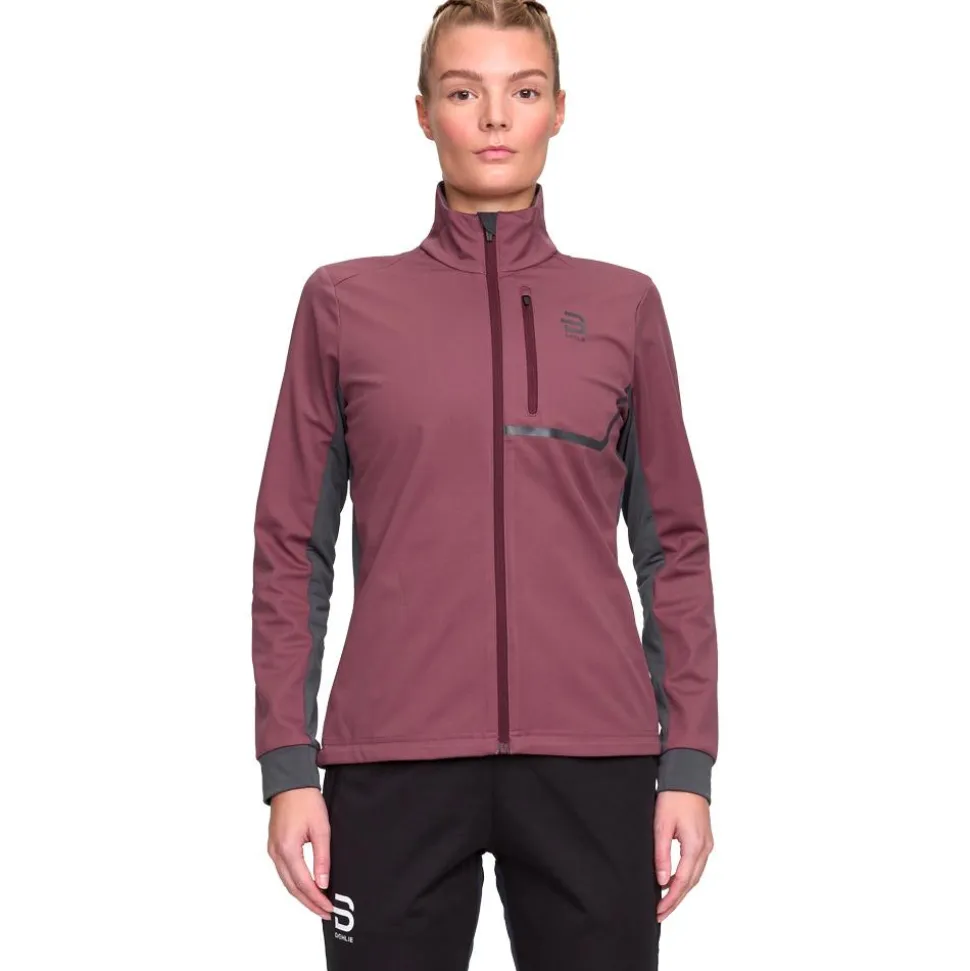 Giacca sci di fondo Bjorn Daehlie Jacket Mobility Wmn Wild Berry