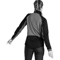 Giacca sci di fondo Odlo Brensholmen Wmn Jkt Dark Sapphire Reef Waters
