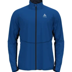 Giacca sci di fondo Odlo Markenes Jkt Nautical Blue/Dark Sapphire