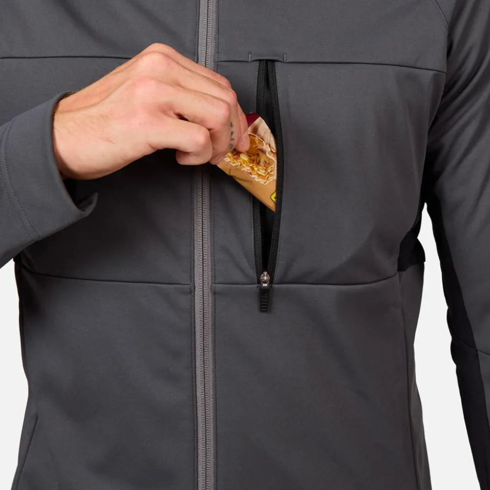 Giacca sci di fondo Rossignol Genetys Jkt Onyx Grey