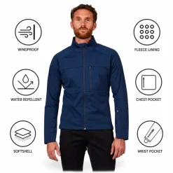 Giacca sci di fondo Rossignol Genetys Jkt Dark Navy