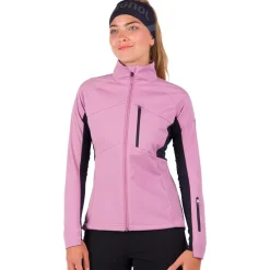 Giacca sci di fondo Rossignol W Genetys Jkt Moonlite Mauve