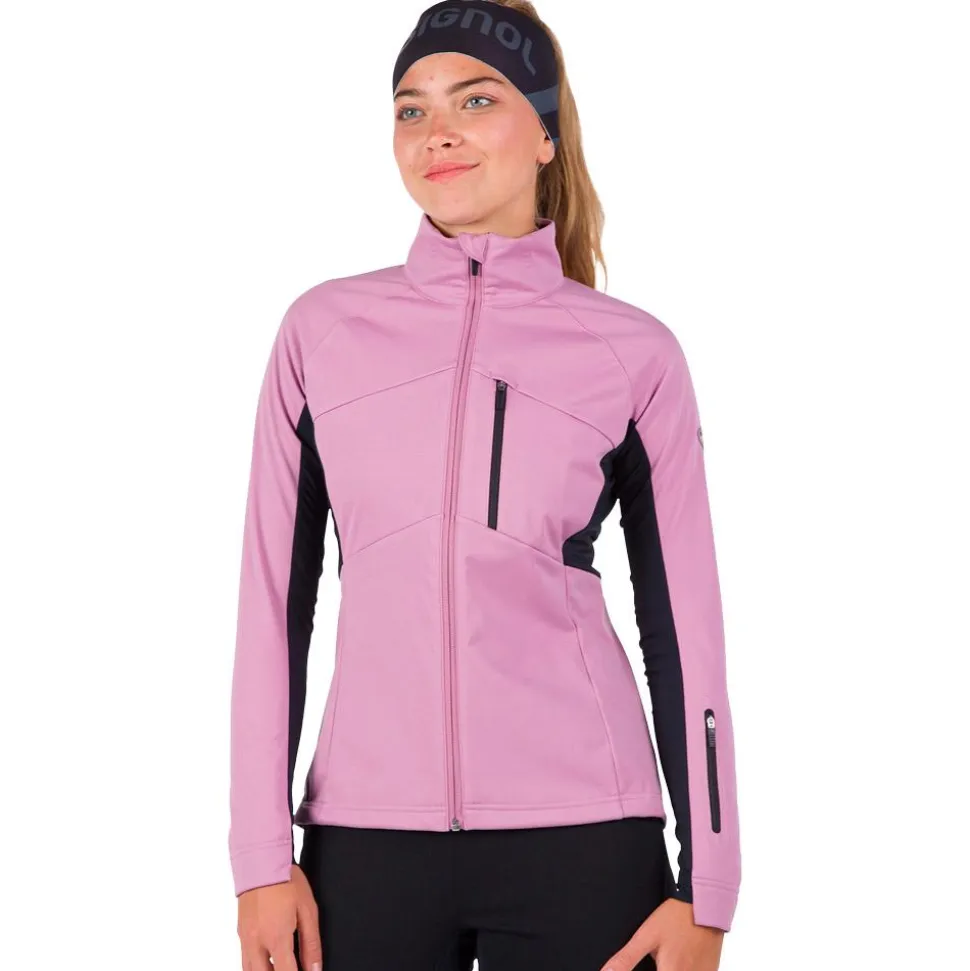 Giacca sci di fondo Rossignol W Genetys Jkt Moonlite Mauve
