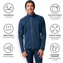 Giacca sci di fondo Rossignol Poursuite Jkt Dark Navy