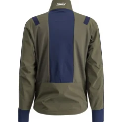 Giacca sci di fondo Swix Infinity Jkt Men Olive Dark Navy